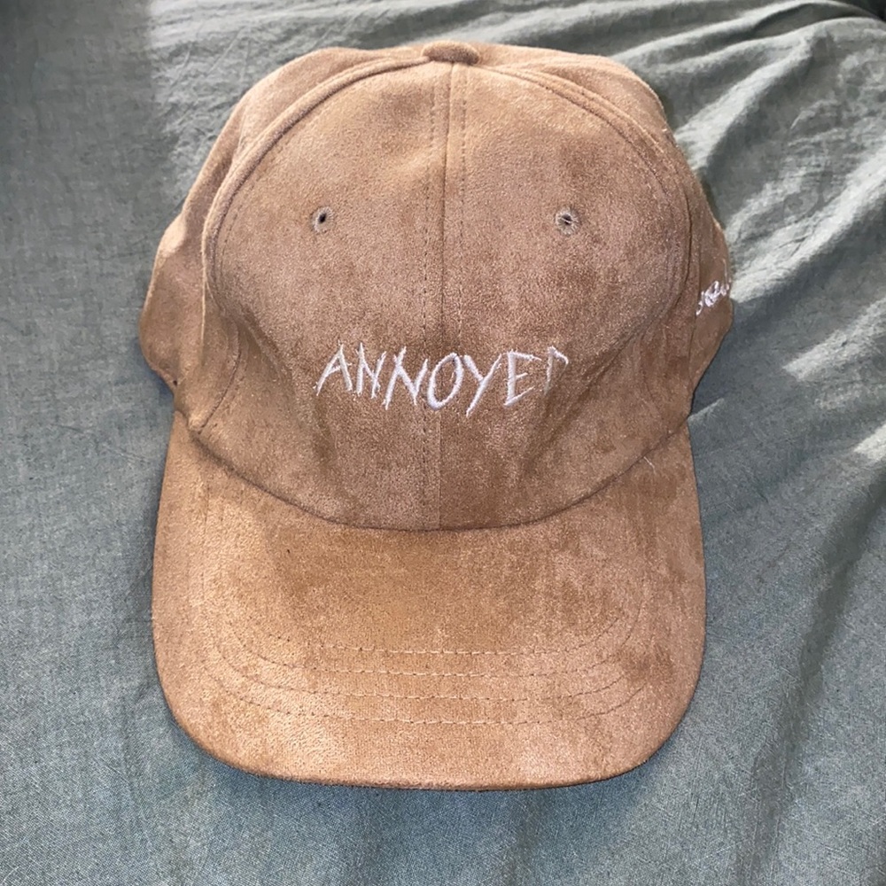 “ANNOYED” baseball cap